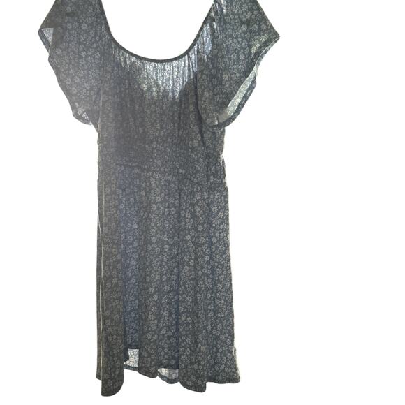 Blue and white size large junior’s dress - Picture 2 of 4